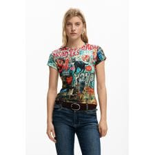 【5サイズ展開】グラフィティ柄ショートスリーブTシャツ 2026SS