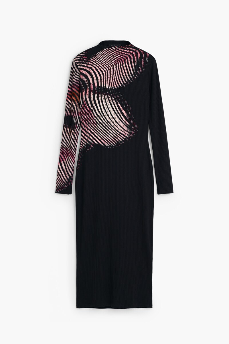 5サイズ展開】ウェーブニットロングドレス 2026SS 新作 | デシグアル