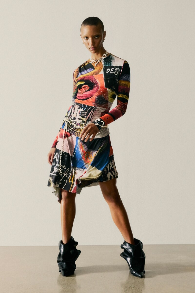 5サイズ展開】ウェーブニットロングドレス 2026SS 新作 | デシグアル