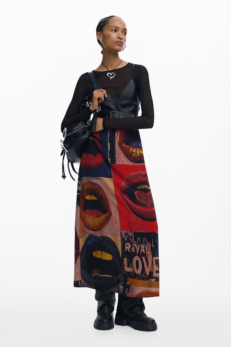 ブラックフォーマル】【サイズ展開】カラップレース使い丸衿ワンピース