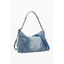 【A4収納可/2WAY】デニムチャームのショルダーバッグ 2026SS 新作