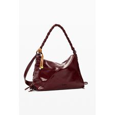 チャーム付きドローストリングショルダーバッグ 2026SS 新作