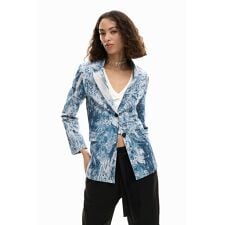 【5サイズ展開】フォトコラージュ柄テーラードジャケット 2026SS 新作