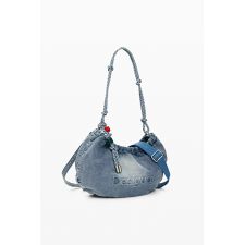 【2WAY】ミディアムオーバル型チャーム デニムバッグ 2026SS 新作