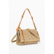 【2WAY】ミディアムバッグ ラフィア チャーム 2026SS 新作