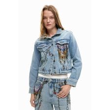 【5サイズ展開】メタルプリント入りデニムジャケット 2026SS