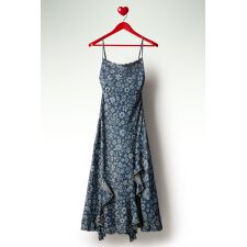 【5サイズ展開】デニムフリルドレス 2026SS