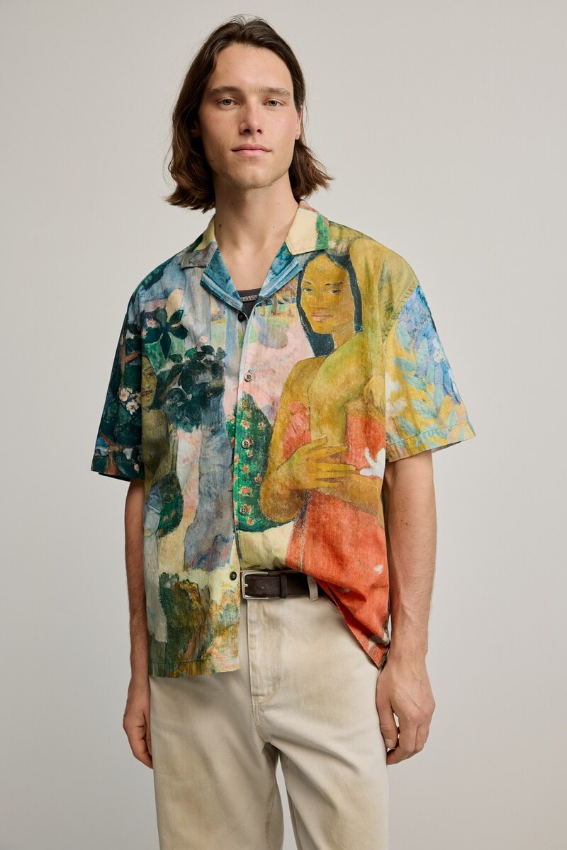 【4サイズ展開】ゴーギャン柄のシャツ 2026SS 新作
