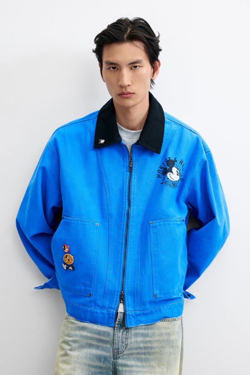 4サイズ展開】ミッキーバックプリントジャケット 2026aw 新作