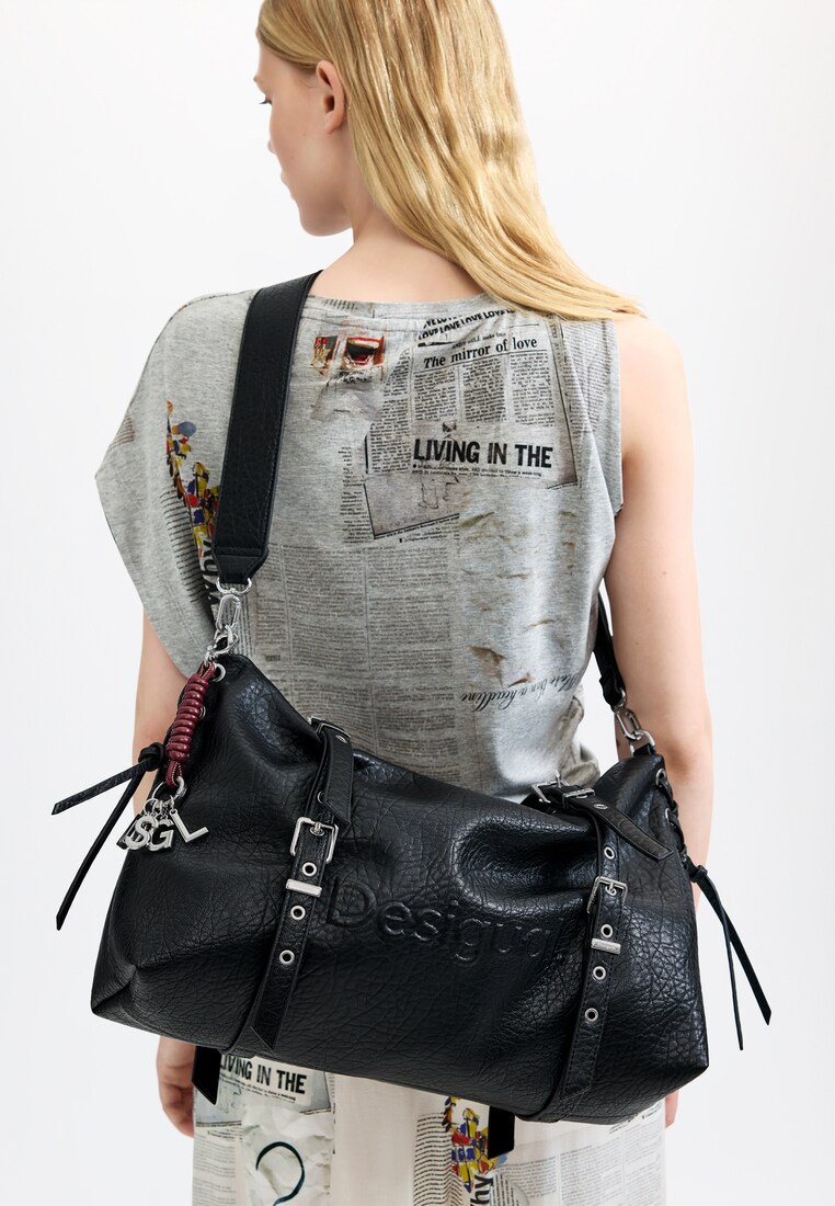プライバシーポリシーポリシー　ショルダー 大容量】ラージショルダーバッグ 2026aw 新作 | デシグアル(Desigual