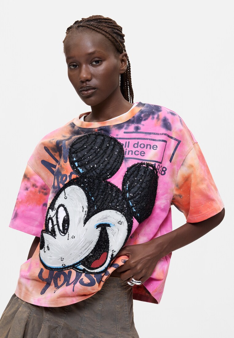 5サイズ展開】Disney オーバーサイズ ミッキーTシャツ 2026aw 新作