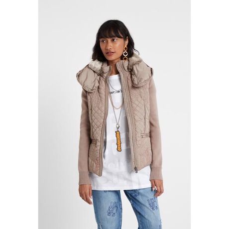パッド入りショートオーバーコート NIVI | デシグアル(Desigual 