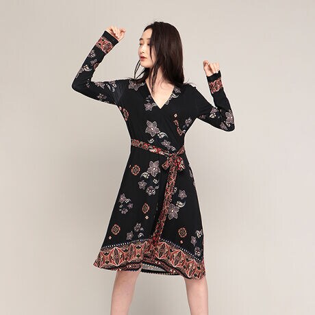 ワンピース長袖 Singapur デシグアル Desigual ファッション通販 マルイウェブチャネル To605 133 01