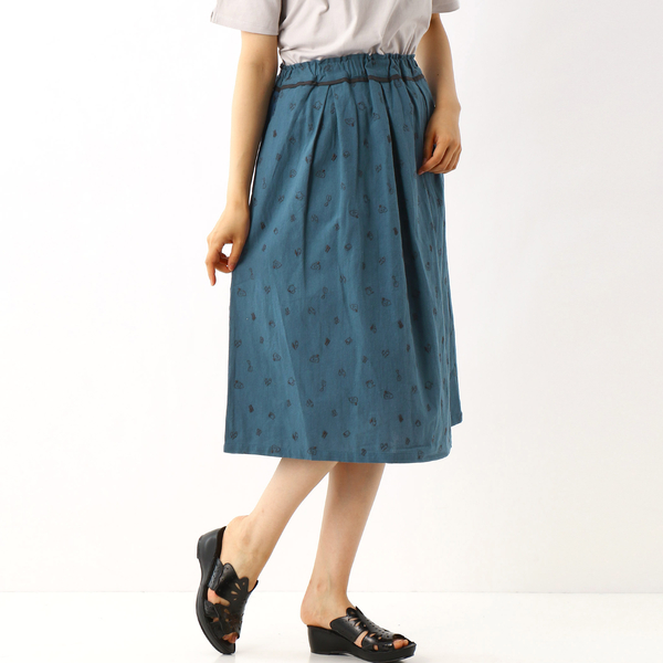 ＦＩＫＡモチーフ刺繍スカート | ケイット(Keitto) | PS1171