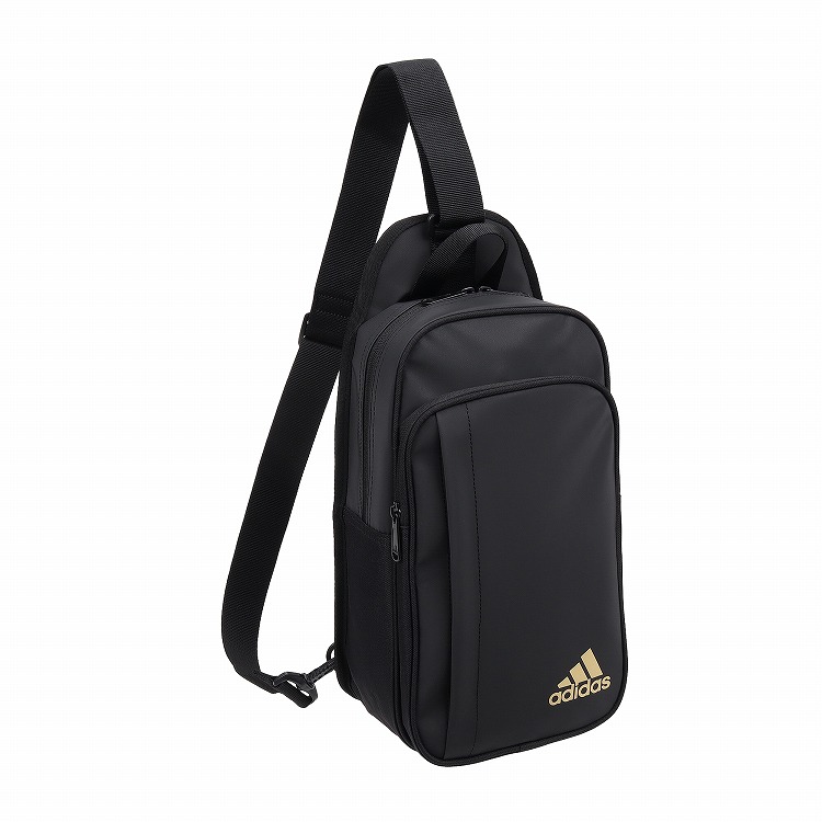 【最安値】新品未使用タグ付きadidas ボディバッグ ブラック アディダス(adidas) クロス ボディバッグ・ウエストポーチ