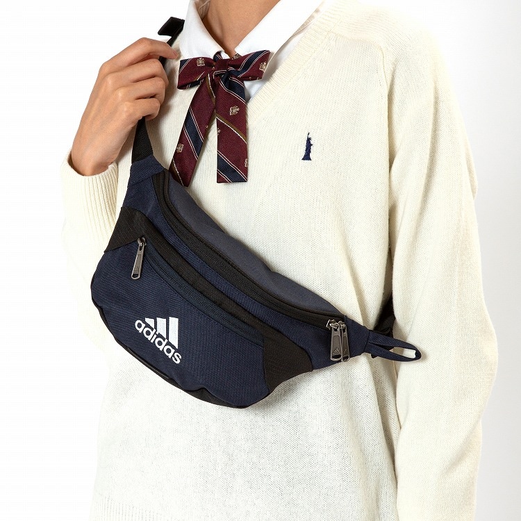 Palace adidas ボディバッグ ネイビー 63792-15.jpg