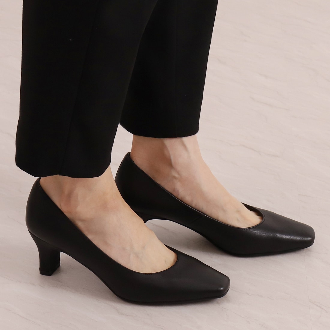 品質が完璧 ◇DIANA スクエアトゥレオパードパンプス・COLE HAAN 