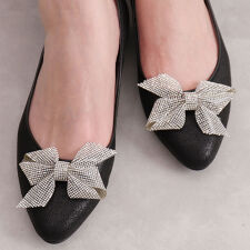 アルテミス by ダイアナ(artemis by DIANA)のラインストーンリボンフラットシューズ
