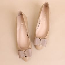 アルテミス by ダイアナ(artemis by DIANA)の【25秋冬色追加】グログランリボン　ローヒールパンプス