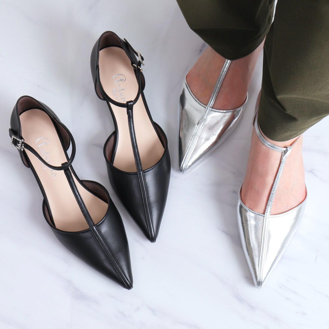 ビジューストラップパンプス | スティーブマデン(STEVE MADDEN