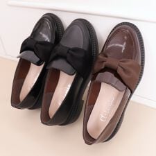 アルテミス by ダイアナ(artemis by DIANA)の【25秋冬新作】グログランリボン厚底ローファー