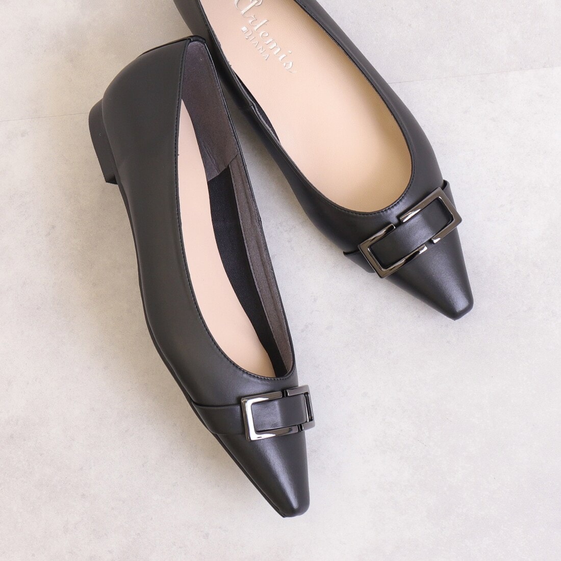 [�}���C]�y26�t�ĐV��z�X�N�G�A�o�b�N�� �t���b�g�V���[�Y/�A���e�~�X by �_�C�A�i�iartemis by DIANA�j �u���b�N(BK1 )