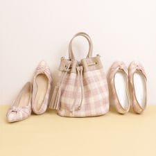 【26春夏新作】ショルダーベルト付属　2WAYナイロン巾着バッグ