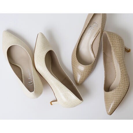 新色追加 クロコ型押しポインテッドパンプス Rt アルテミス By ダイアナ Artemis By Diana Rt ファッション通販 マルイウェブチャネル