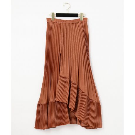 サテンプリーツイレヘムスカート | グレースコンチネンタル(GRACE  