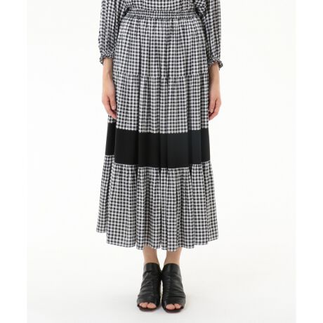 サテンティアードスカート | グレースコンチネンタル(GRACE  