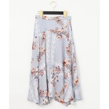 グレースコンチネンタル(GRACE CONTINENTAL)のバンダナフラワープリントスカート