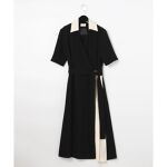 バイカラーラップシャツワンピース | グレースコンチネンタル(GRACE  