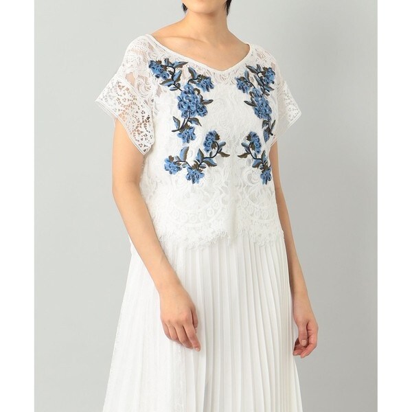 レース刺繍トップ | グレースコンチネンタル(GRACE CONTINENTAL