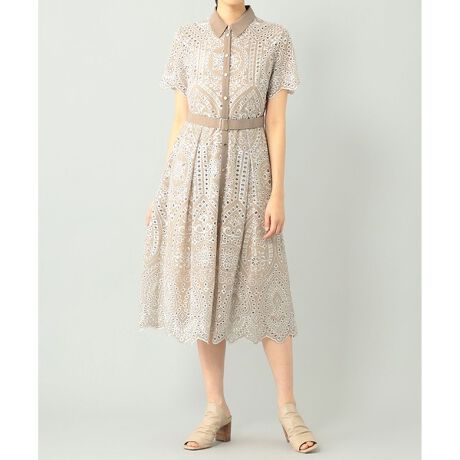 ジョーゼットカットワークワンピース | グレースコンチネンタル(GRACE  