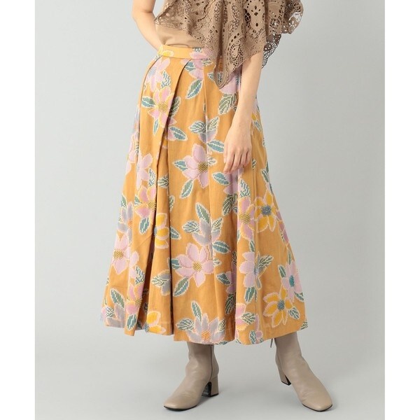 モザイクジャガードタックスカート | グレースコンチネンタル(GRACE