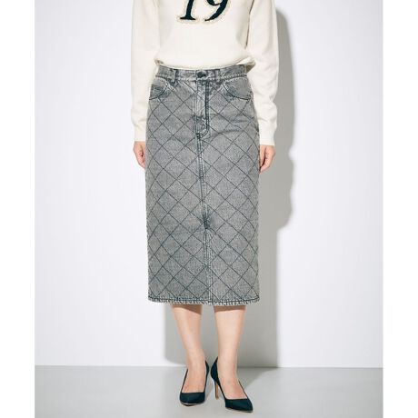 デニムキルティングスカート | グレースコンチネンタル(GRACE  