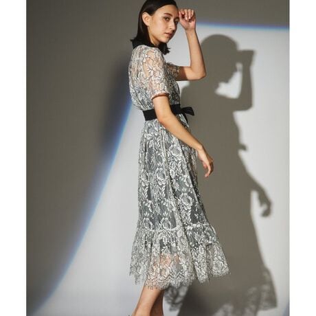 バイカラーレースシャツワンピース | グレースコンチネンタル(GRACE  
