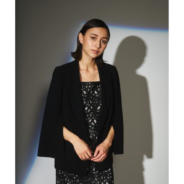 美品！トリアセフレアスリーブジャケット　グレースコンチネンタル　グレースクラス トリアセフレアスリーブジャケット | グレースコンチネンタル(GRACE