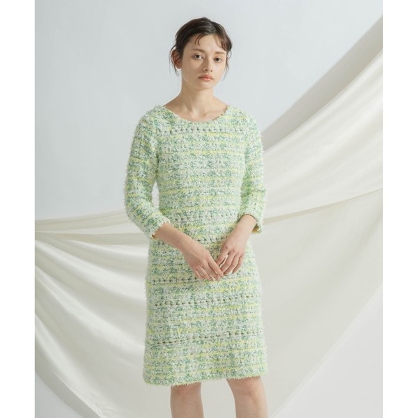 ツイードチェックニットワンピース | グレースコンチネンタル(GRACE