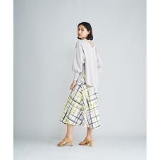 グレースコンチネンタル(GRACE CONTINENTAL)のチェックフレアスカート