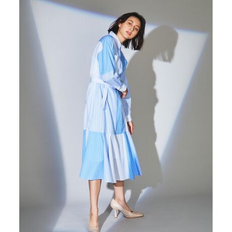 即日発送 パッチワークシャツワンピース ワンピース Www Ntfw Org