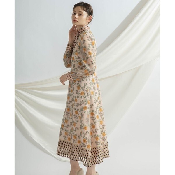 ミックスフラワー刺繍ワンピース | グレースコンチネンタル(GRACE