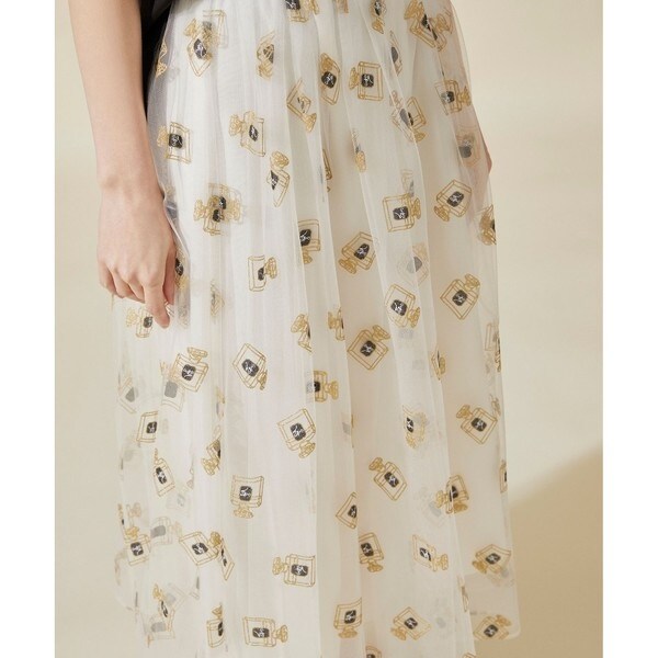 パフュームプリントチュールスカート | グレースコンチネンタル(GRACE