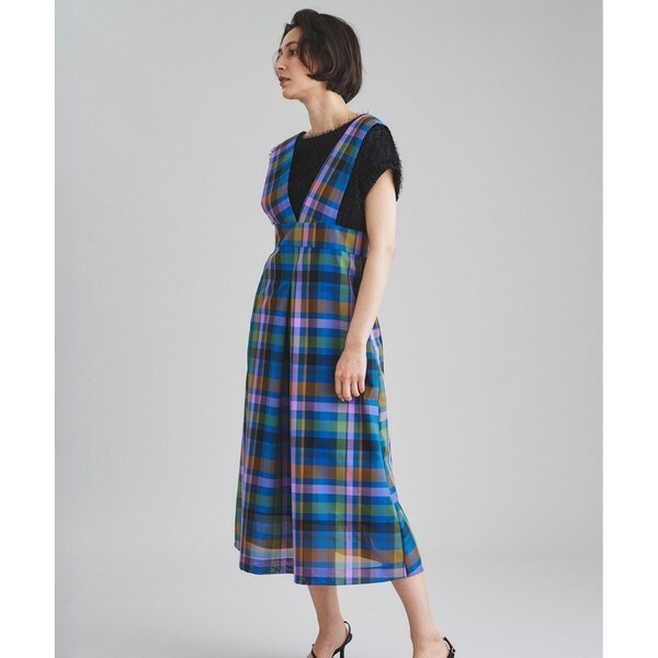シアーチェックワンピース | グレースコンチネンタル(GRACE