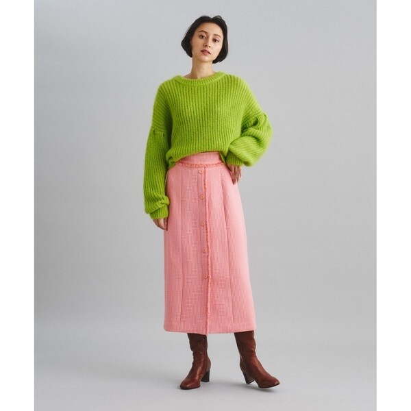 フリンジタイトジャガードスカート | グレースコンチネンタル(GRACE