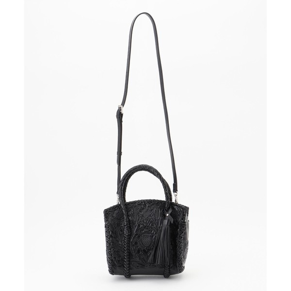 【0117-2】Lace-up handbagファッション