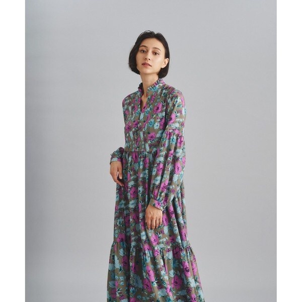 フラワープリントカフタンワンピース | グレースコンチネンタル(GRACE