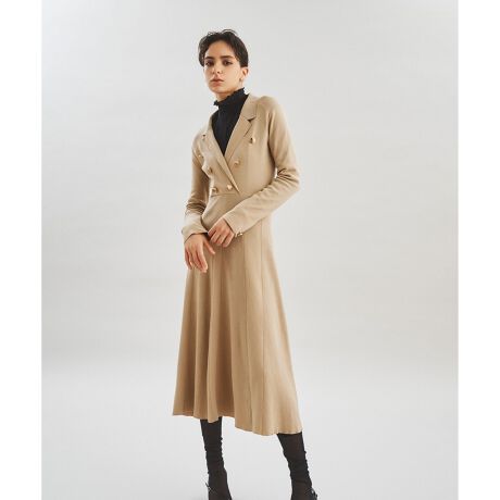 ダブルブレストニットワンピース | グレースコンチネンタル(GRACE  