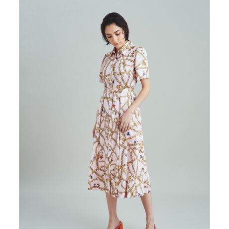 チェーンマリンプリントワンピース | グレースコンチネンタル(GRACE  