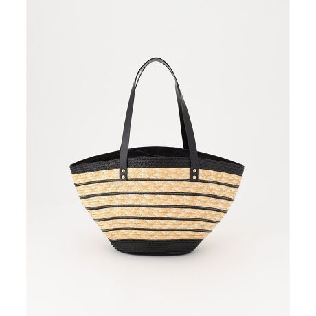 Caterina bertiniボーダーカゴバッグ | グレースコンチネンタル(GRACE  